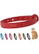 Nuvuq Comfortable, Soft and Light Cat Collar with Breakaway Snap Button (Tomato Red)