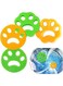 SWIUKPHE 4 Pack Pet Hair Remover for Laundry Lint Catcher Laundry Hair Catcher for Washing Machine Reusable Dog Hair Remover for Laundry Nontoxic Dog Hair Catcher for Washer, Dryer, Bedding, Clothes