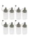 8pcs Mini Condiment Squeeze Bottle Sauce Containers Ketchup Bottles Portable Honey/Oil Dressing Bottles Dipping Container for Lunch Box Picnic Trave, PP, 1Oz