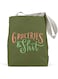 Em &amp; Friends Groceries &amp; Shit (Olive) Tote Bags