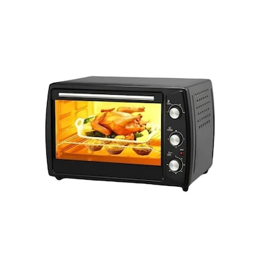 Tradeo 63L Electric Oven with Temperature Control 100-250&deg;C 2200W Large Capacity Baking Oven