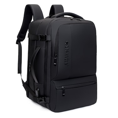 STARGOLD 18" Backpack WWith Front Pocket, USB Charging Port, Expandable Design, Side Mesh Pocket And Four Buckles For Travel, Business And Daily Use