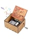 SAEE Wooden Classical Carved Hand-operated Mechanical Music Box Selection Gift Souvenir (Wife)