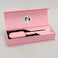 Enzo Professional EN-4002 Hair Straightener Brush, Salon Styler Hair Dryer And Volumizer Ceramic Heating Ionic Hair Straightener Comb, Anti-Scalding - Intl Version - Pink