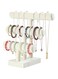 Ausalivan Bracelet Holder Stand,Bracelet Organizer Display for Selling,Bangle Organizer for Women,Watch Storage Holder for Men,Jewelry Business Supplies (Beige)