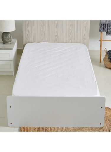 Box Ballina Solid Cotton Single Fitted Sheet 200 x 33 x 90 cm