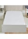 Box Ballina Solid Cotton Single Fitted Sheet 200 x 33 x 90 cm