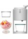 ZOBACYEDR Manual ice shaver small household hand-cranked hail ice ice breaking ice smoothie cotton cotton ice stall manual ice crusher.