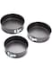 Kitchencraft Kccakeset3 Non-Stick Spring Form Cake Pans, Set Of Three, Display Boxed