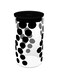 Zak Designs Dot Glass Storage Box, 1.1 Litre, Black