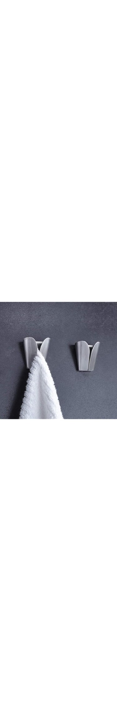 Lifreer Kitchen Towel Holders 2 Pieces Self Adhesive Towel Holders Hook Rack Towel Hangers Hand Towel Hook Tea Towel Holders for Bathroom Kitchen No Drilling Required Kitchen Bathrooms Water