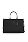 London Ladies Bag M1   Women&rsquo;s Elegant 15.6 inch Laptop Tote Bag Classy Computer Briefcase Crey