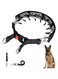 ELECDON Dog Prong Traing Collar, Choke Pinch Collar for Dogs, for Medium and Small Dogs, Includes 1 Training Whistle with Lanyard, Pet Training Supplies Safe and Effective (Medium, 3 MM, 17.7 Inch)