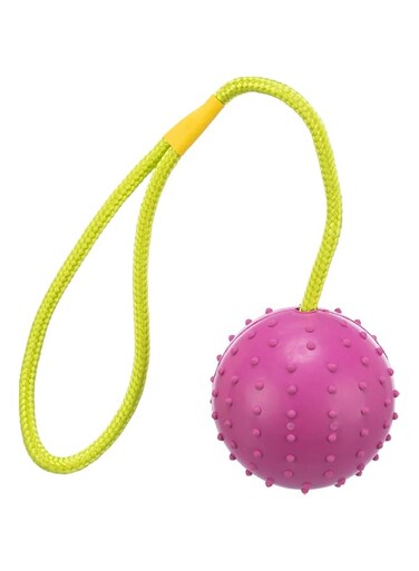 Trixie Rubberised Tracking Leash S&ndash;M - BLACK/10M