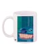 Printed Ceramic Coffee Mug Multicolour
