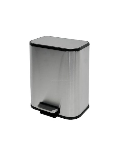 Soft-Close Pedal Bin &acirc;&euro;&ldquo; Brushed Matte Stainless Steel -5