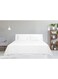 Linen Klub 3-Piece Double Bed Sheet Set - 1 Bed Sheet (220 x 240 cm) + 2 Pillowcases (50 x 75 cm), 100% Cotton, 250 Thread Count Cool and Breathable Fabric for Ultimate Comfort Experience, White
