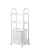 Goldedge Laundry Basket Organizer Removable Multi-Tiered Storage Basket for Bathroom