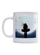 Ninja Printed Mug White/Blue/Black