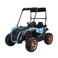 Megastar Electric Ride on 12 v Rampage 2 seater UTV - Blue