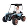 Megastar Electric Ride on 12 v Rampage 2 seater UTV - Blue