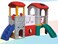 MEGASTAR PLAY SLIDE WITH TWIN TOWER MULTICOLOR