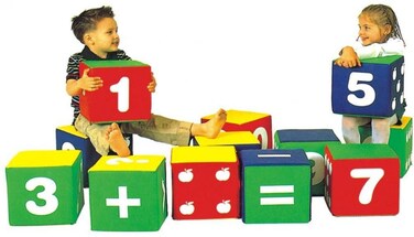 Megastar  Soft Play Toys Kids Numbers