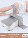 Knee Pillow for Side Sleepers, Memory Foam Leg Pillow for Sleeping, Ergonomic Side Sleeping Pillows with Removable and Washable Cover, Leg Positioner Pillows for Sciatica Relief, Back, Leg, Hip, Pregnancy and Joint Pain