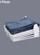 5 Pieces Fast Clothes Fold Closet Organization Board White 29x35cm