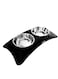 Pawsitiv Star Dinner Set Black S+S160ml + 160ml