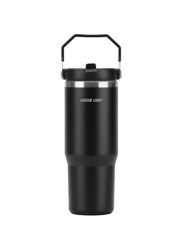 Green Lion Vacuum Tumbler 900ml - Black