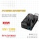 300W DC 12V to AC 220V Power Inverter with Dual AC Outlets, USB 5V 4.1A Fast Charging Port