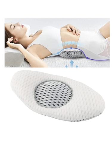 Lumbar Pillow for Sleeping,Adjustable Height 3D Lower Back Support Pillow Waist, for Lower Back Pain Relief and Sciatic Nerve Pain, Pregnancy Pillows Waist Support, for Side Sleepers
