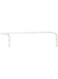 BS Case Ikeaa MULIG Extendable Clothes Bar, 60-90 cm (23 5/8-35 3/8 inches), White, Steel with Polyester Coating, Polypropylene Caps