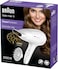 Braun Satin Hair 3 PowerPerfection hairdryer HD385 with ion function and styling nozzle, 2000 Watts