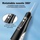 Annmiir Water Dental Flosser Professional Irrigator for Dental &amp; Oral Care with 8 Tips 4 Modes 310mL Large Capacity IPX7 Waterproof Rechargeable and Portable Cordless (Black)