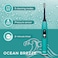 Beurer SC 50 Ocean Breeze   Electric Toothbrush with 5 Cleaning Modes   80,000 Vibrations   Time Display   Includes 2 Replacement Toothbrush Heads   German Engineering   3-Year Guarantee