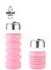 Sports Water Bottle Pink 400ml