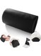 Leg Pillow&iuml;&frac14;&OElig;Orthopaedic Cushion Halfmoon Pillow&iuml;&frac14;&OElig;Multifunctional Knee Pillow&iuml;&frac14;&OElig;Memory Foam Leg Pillows,Soft Yet Firm&iuml;&frac14;&OElig;for Sleeping on Back or Side&iuml;&frac14;&OElig;Black