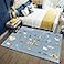 7mm 950g ultra crystal velvet 3D printed carpet 80*120 CM