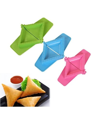 Maker Empanada Dough Press, Triangle Dumpling Ravioli Maker Set, Press Pierogi Mold Essential Kitchen Tools, for Empanada Dumpling Ravioli Pierogi Hand Pie