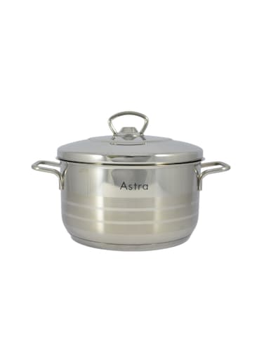 Casserole - 4.5 Liter Capacity -18/10 Cr-Ni Stainless Steel 22X12Cm - Silver
