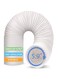 THE WHITE SHOP Air Conditioner Hose, Exhaust Hose Exhaust Pipe- Universal Flexible Clockwise Portable AC Hose Replacement Room Air Conditioner Vent (Material : LEFT)