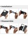جراب Mobcos لهاتف iPhone 17 Pro بلون أحمر غروب الشمس مصنوع من ألياف الأراميد، بنسيج 1500D، غطاء مغناطيسي فائق النحافة وخفيف الوزن، متوافق مع تقنية MagSafe
