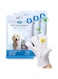 Mumoo Bear Pet Glove Wipes, Cleaning and Deodorizing Grooming Gloves, Dog Wipes for Daily Personal Grooming, Pet Grooming Wipes for Cats, Odor and Fragrance Free, 3 Pack/18 Pack