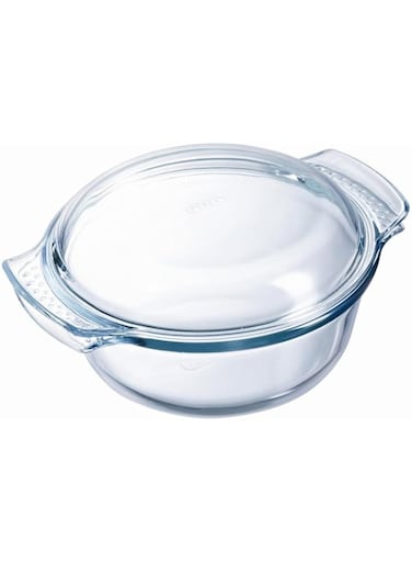 Pyrex-Glass Casserole-Round-1.5L-108A000-N
