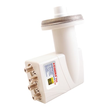 STARGOLD FUJI Universal Prime Focus Quad LNB High-Performance, Waterproof, 4K Ultra HD, Full HD LNB, SG-940