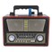 Retro-Style Portable Bluetooth Radio with Rechargeable Battery &amp; Hi-Fi Stereo Speaker


