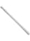 KASTWAVE Telescopic Closet Pole 48-80 cm Stainless Steel Thickened Adjustable Wardrobe Hanging Rod for Home