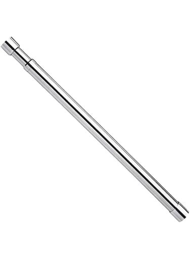 KASTWAVE Telescopic Closet Pole 48-80 cm Stainless Steel Thickened Adjustable Wardrobe Hanging Rod for Home